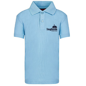 Ingham Primary School - Sky Blue Polo Shirt