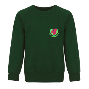 Oaklands School - Bottle Green Sweatshirt