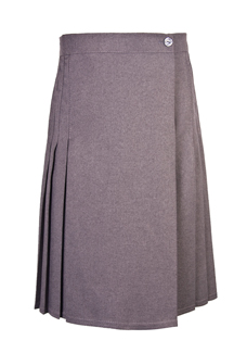 School Kilt Skirt in Grey