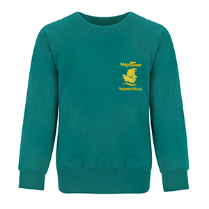 Mayflower Warren Wood - Kingfisher Sweatshirt