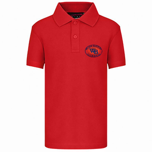 William Barcroft Junior School - Red Polo Shirt